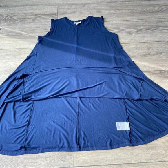 NWOT Style & Co Sleeveless Stretch Tent Draped Dress - Picture 8 of 10